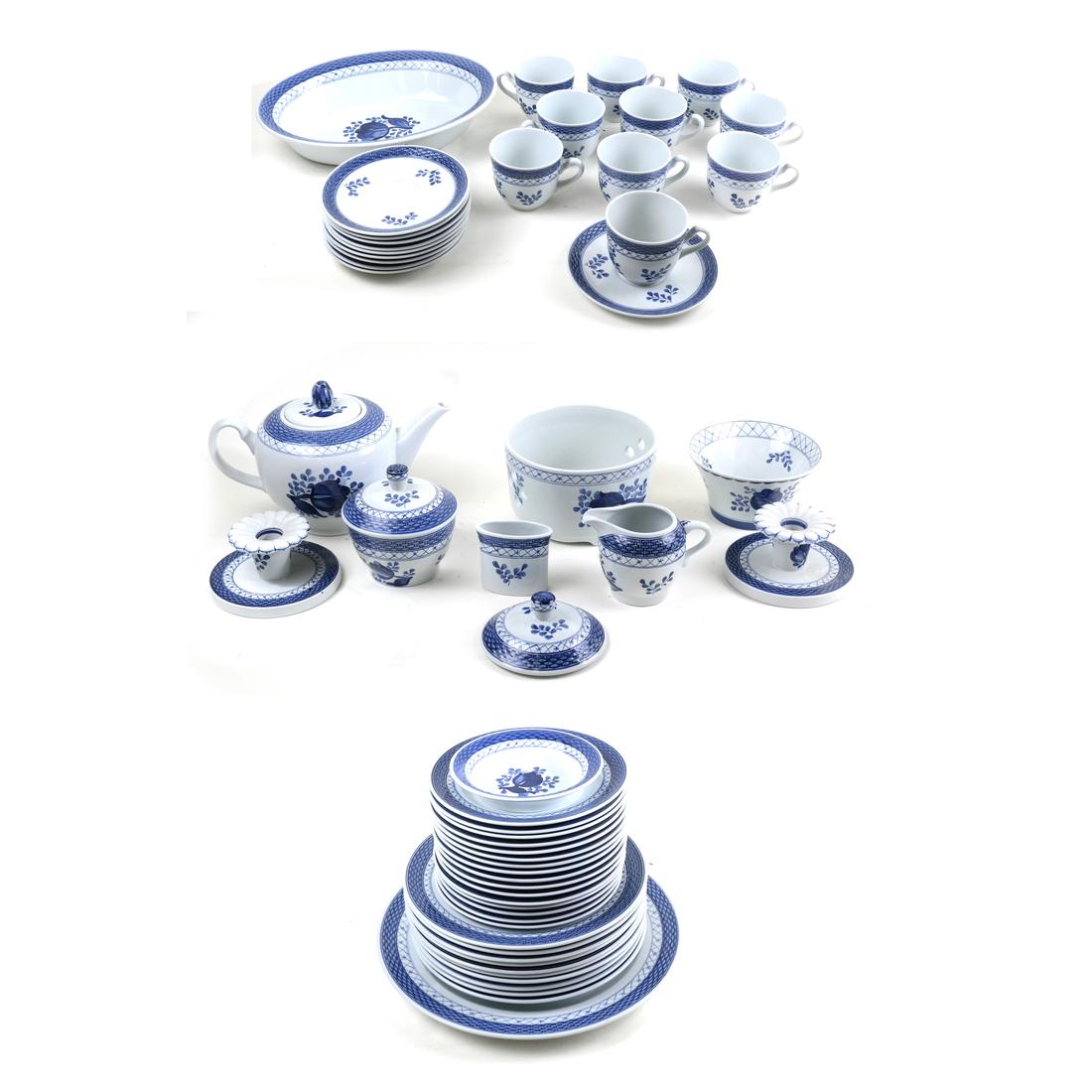 Royal Copenhagen "Fajance" Dinnerware 55pcs (1 of 8)