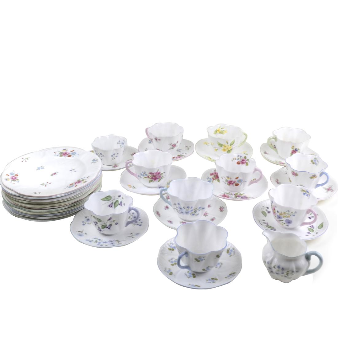 Group of Shelley, England, Dessertware. 26 Pieces (1 of 10)