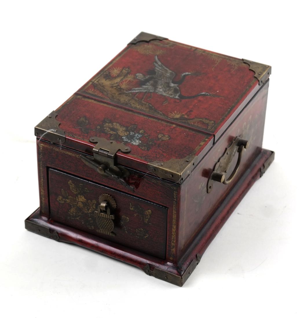 Antique Asian Jewelry/Vanity Box. (1 of 5)