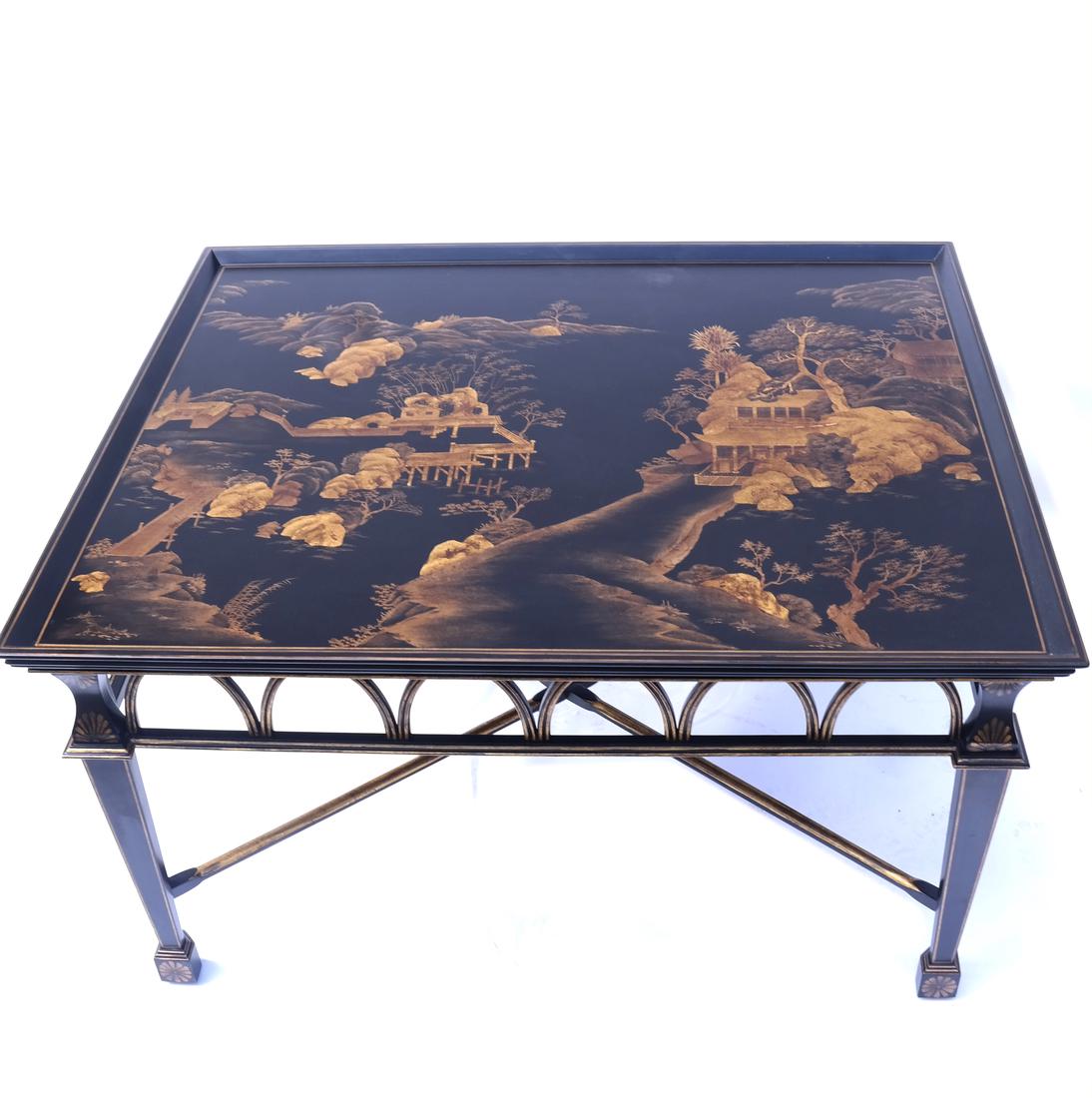 Chinoiserie-Style Cocktail Table (1 of 7)