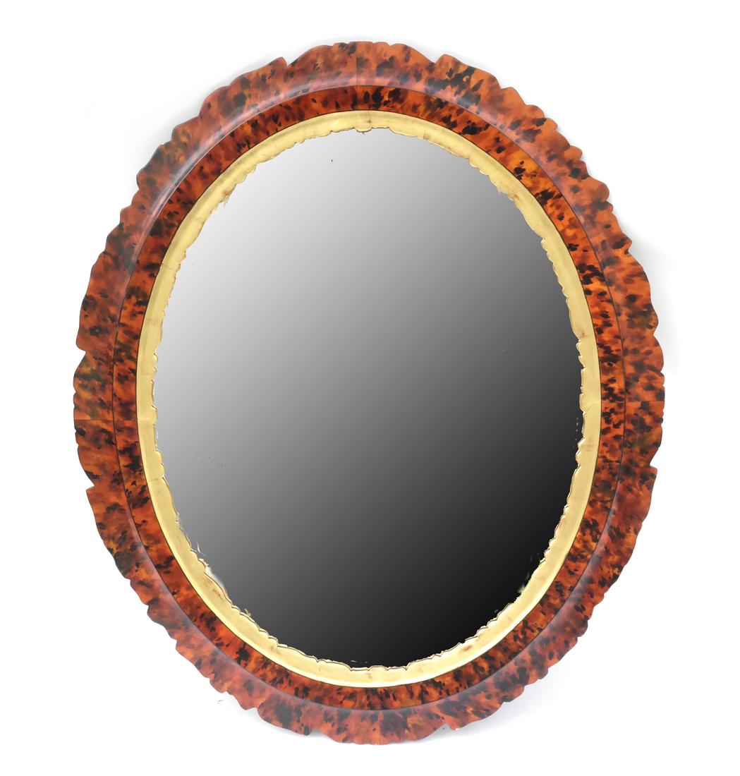 Faux Tortoise Mirror, Designer Isabel O'Neil Studio (1 of 6)