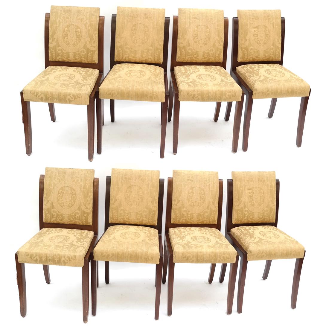 Set of 8 French Art Deco Dining Chairs (1 of 8)