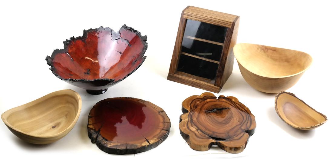 Micheal Allison Seven Exotic Wood Items (1 of 6)