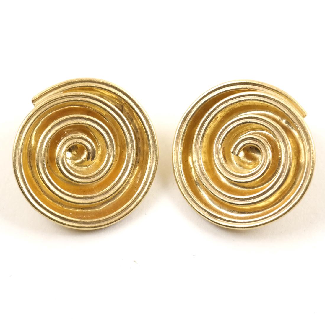 18K Yellow Gold Lalaounis Earrings (1 of 3)