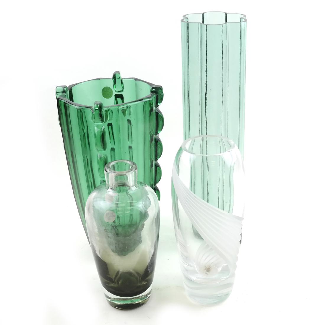 Decorative 20th Century Glass Vases And Others (1 of 4)
