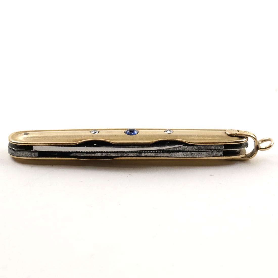 A 14k Yellow Gold Pen Knife. (1 of 7)