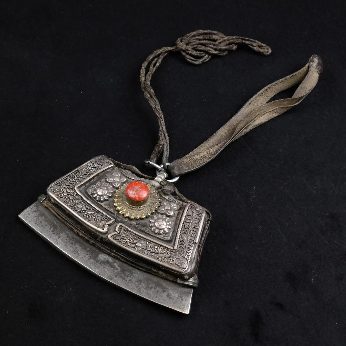 Tibetan Silver Flint Pouch (1 of 6)