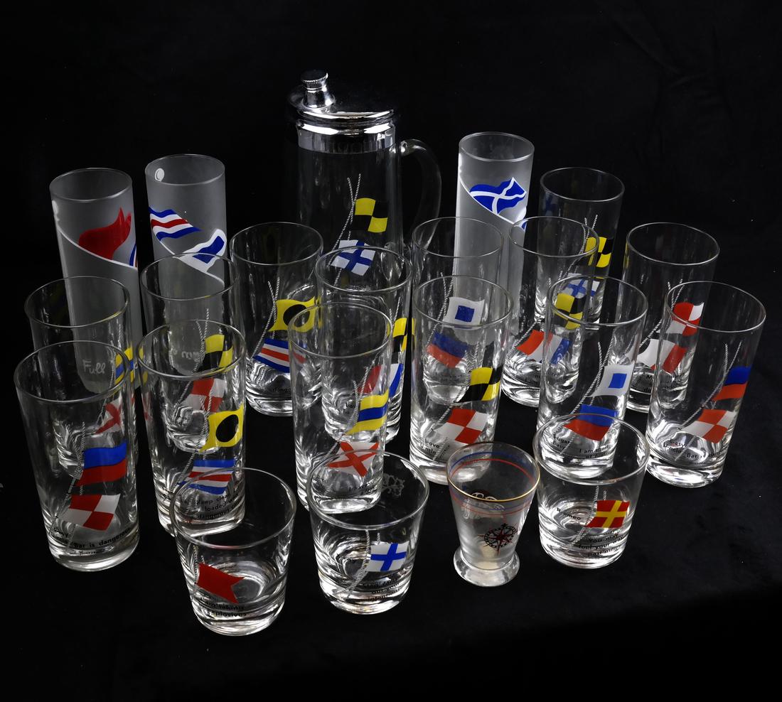 45 Piece Assembled Bar Set (1 of 9)