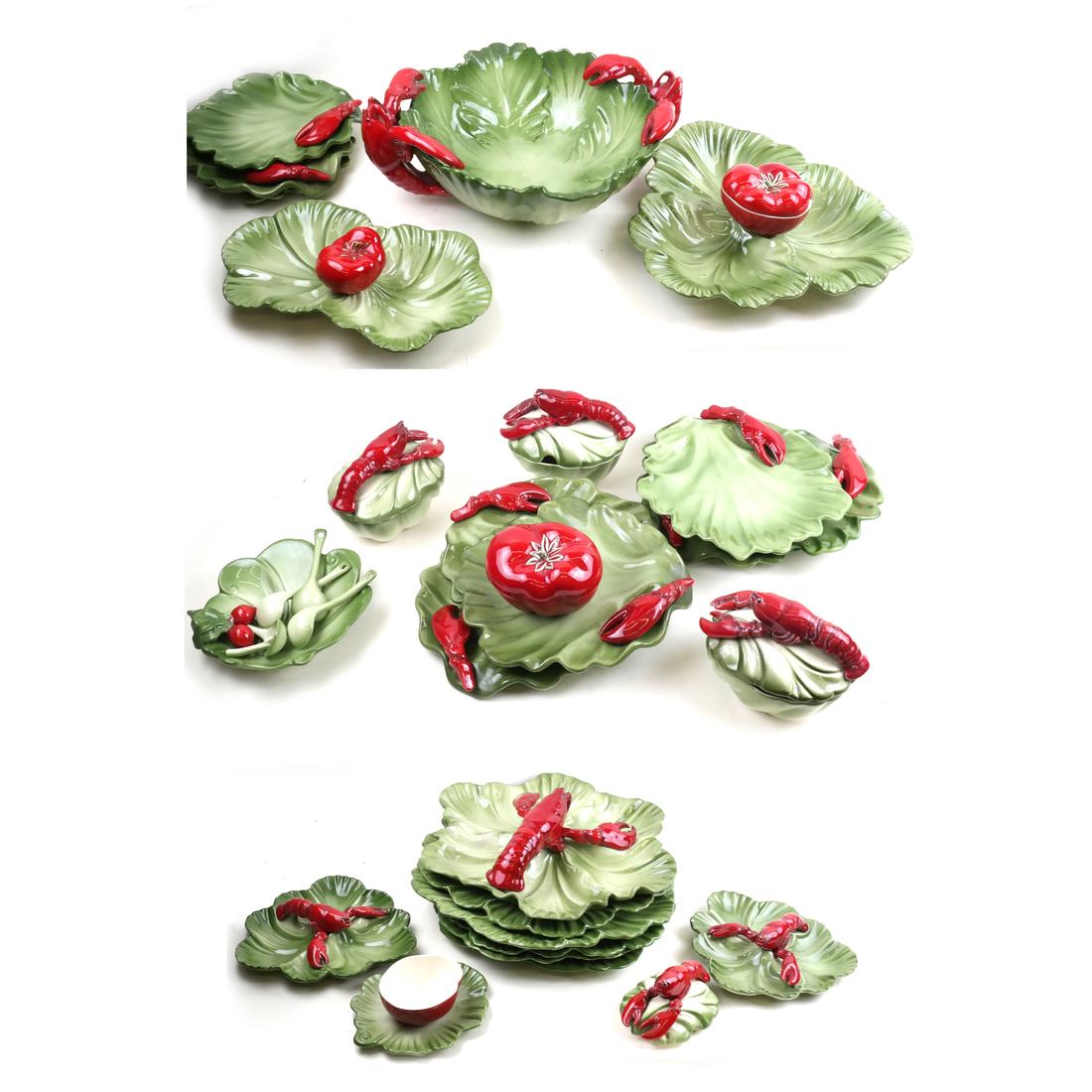 34-Piece Brad Keeler Lobster Service (1 of 5)