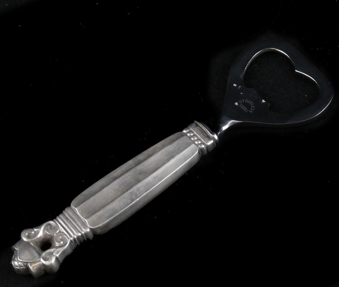 Georg Jensen Sterling Silver Bottle Opener (1 of 6)