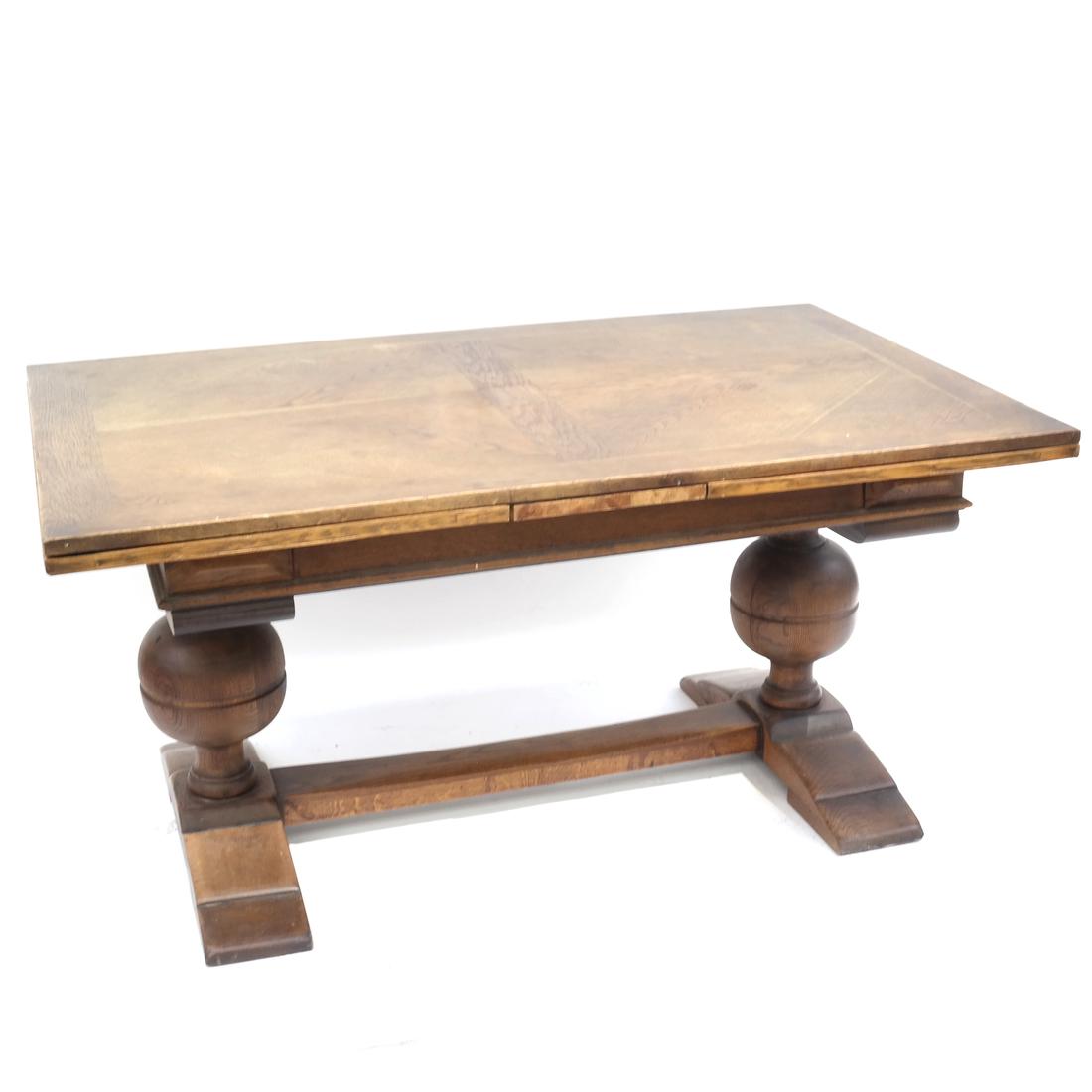 Contemporary Oak Refectory Table (1 of 8)