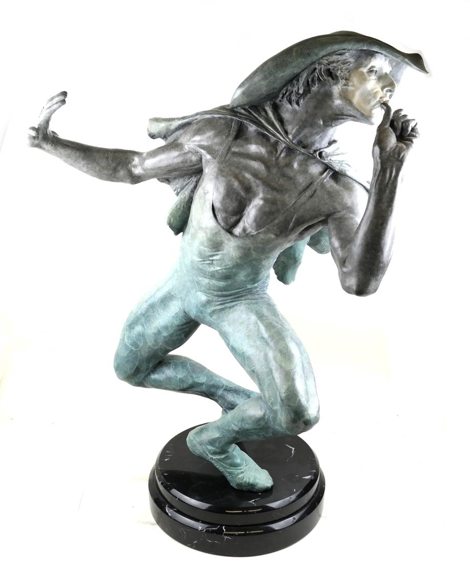 Richard MacDonald Sculpture " White Face," 63/90 - 1995 (1 of 10)