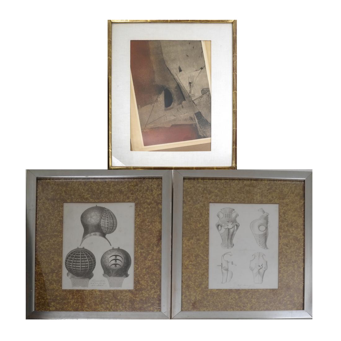 Group of Five Prints (1 of 7)