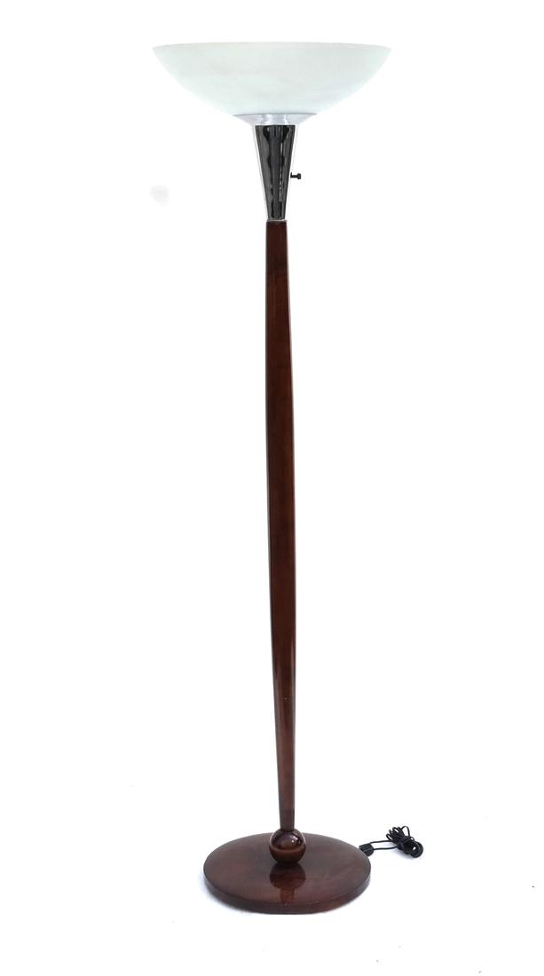 Art Moderne Torchere Floor Lamp (1 of 6)