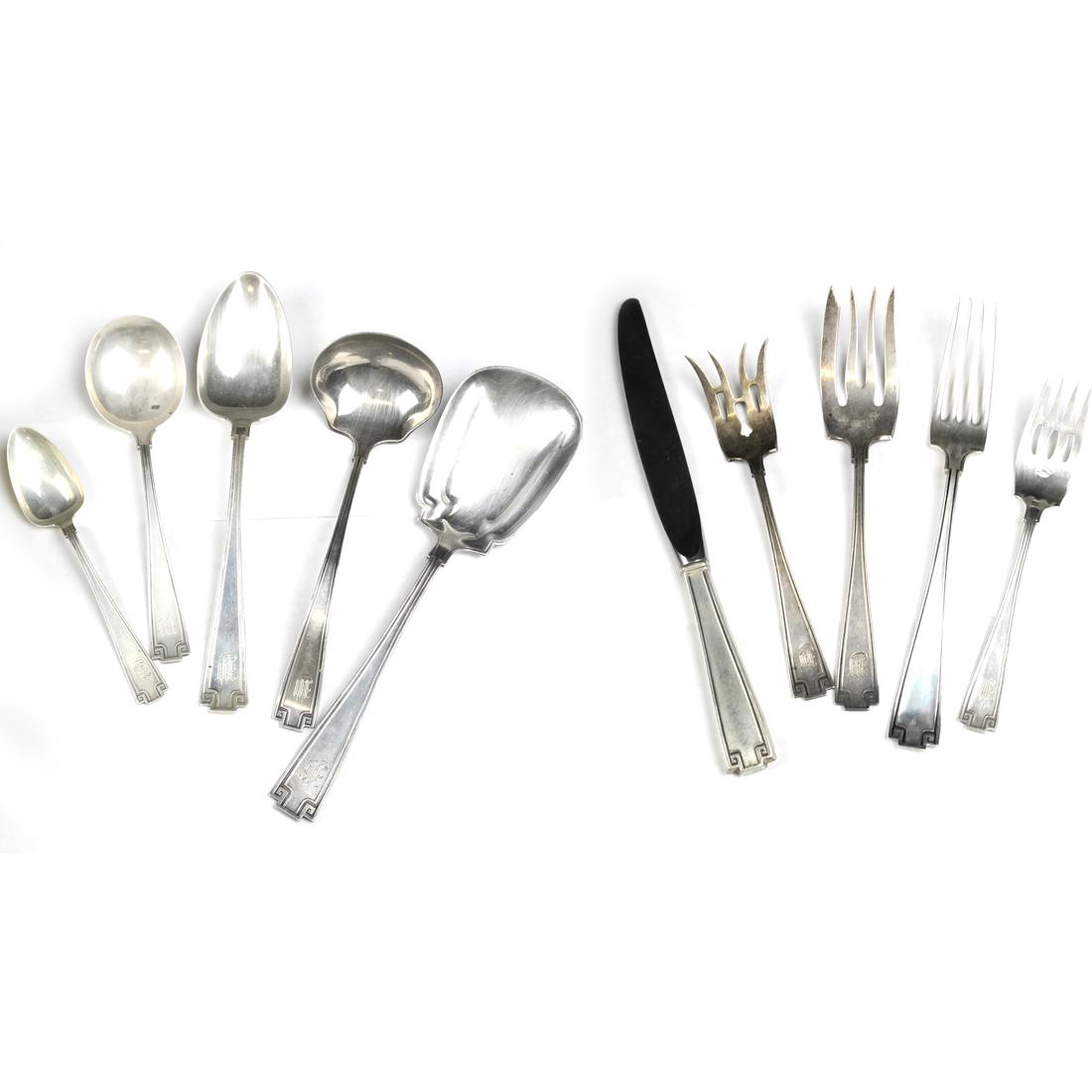 Gorham 114 Piece Silver Flatware Service (1 of 10)