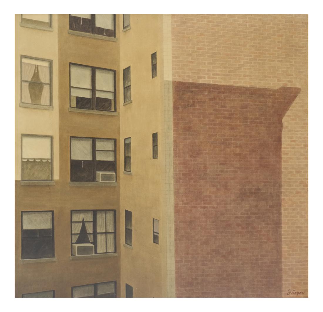 Joseph Harper, "NYC Neighbors" - Oil on Canvas (1 of 7)