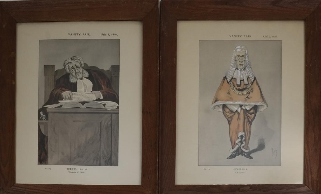 Two Vanity Fair "Judges" Prints (1 of 6)