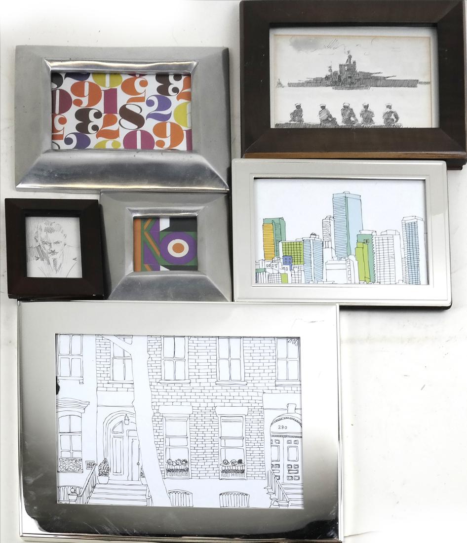 Seven Assorted Framed Pictures (1 of 9)