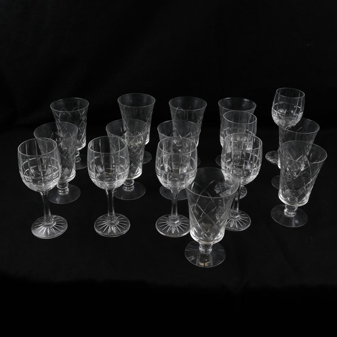 16 Assorted Crystal Stemware (1 of 6)