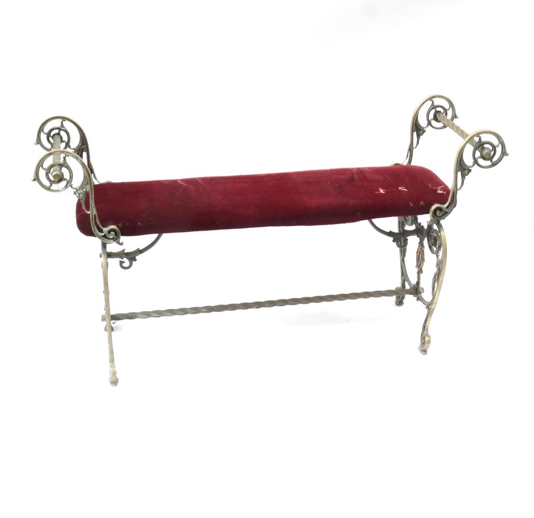 Aesthetic Iron Window Bench (1 of 5)