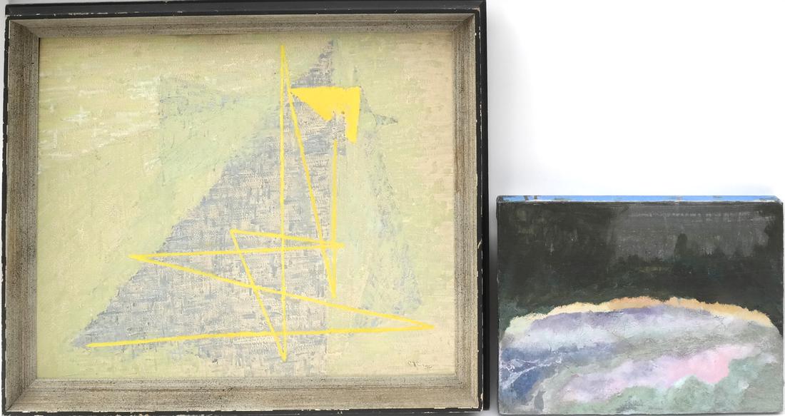 Two Framed Abstracts (1 of 7)