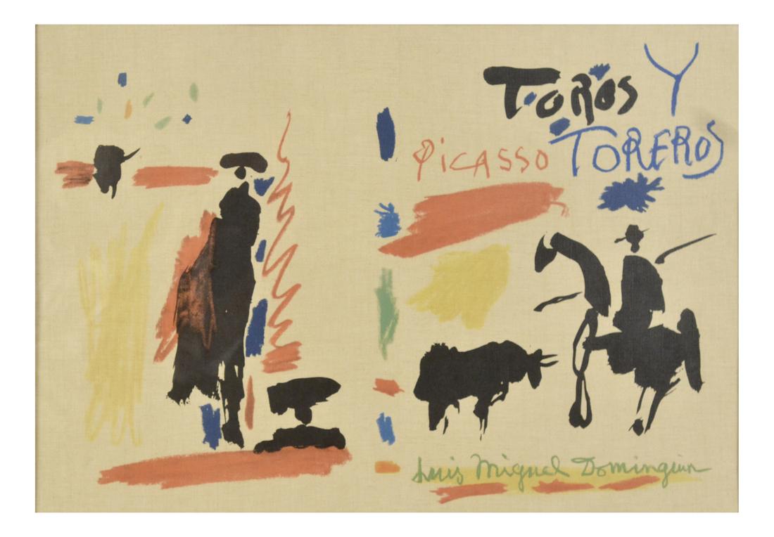 After Pablo Picasso, Lithograph (1 of 4)