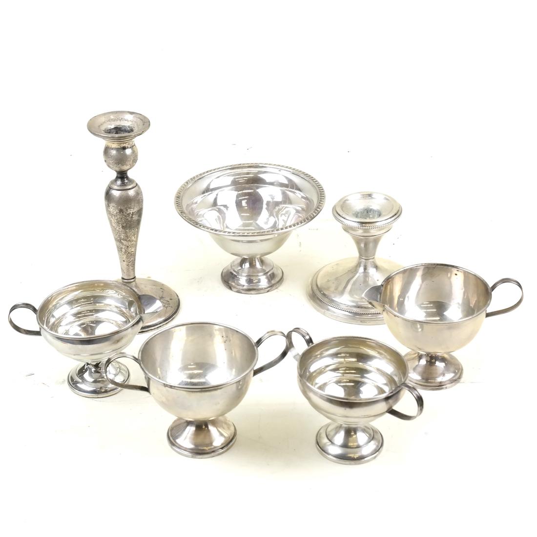 7 Sterling Silver Weighted Items (1 of 7)