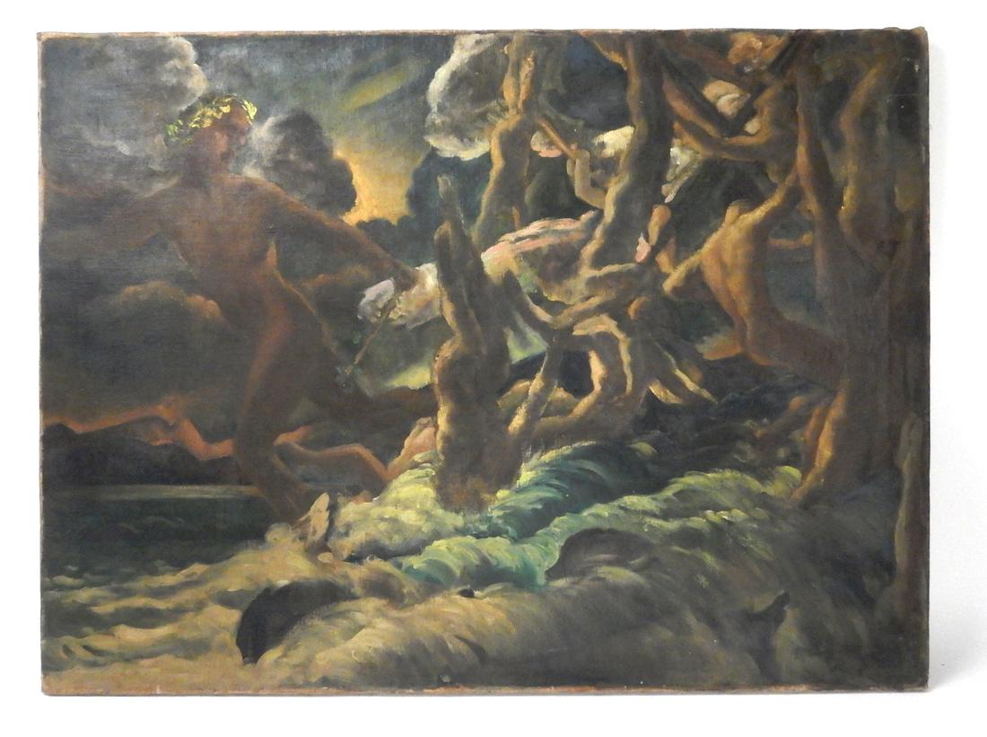 Attr to Anders Daniel Johansen - Figural (1 of 4)