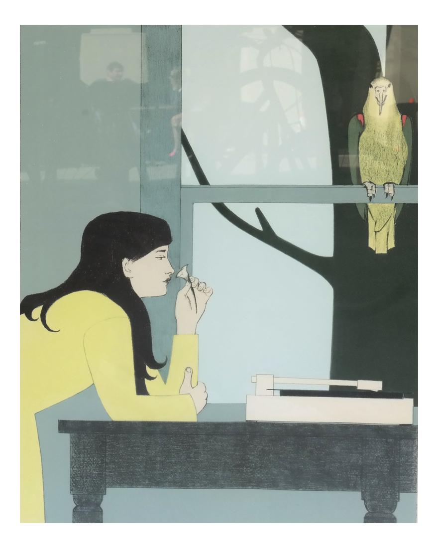 Will Barnet, "Silent Season - Spring" - Lithograph (1 of 7)