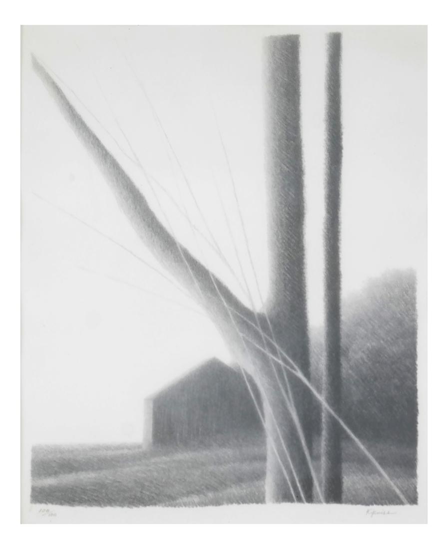 Robert Kipness (American), "Tree" - Etching (1 of 7)