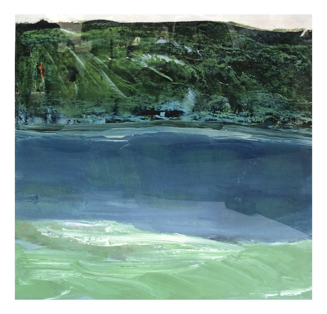 Saul Chase Lithograph: Abstract Landscape (1 of 7)