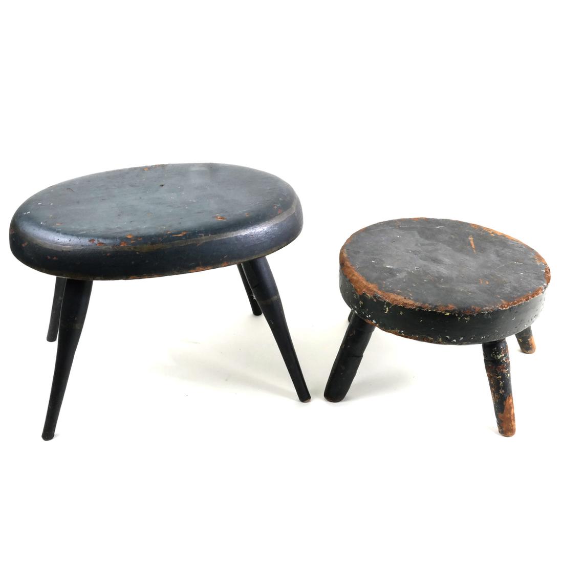 Two Antique American Stools (1 of 7)