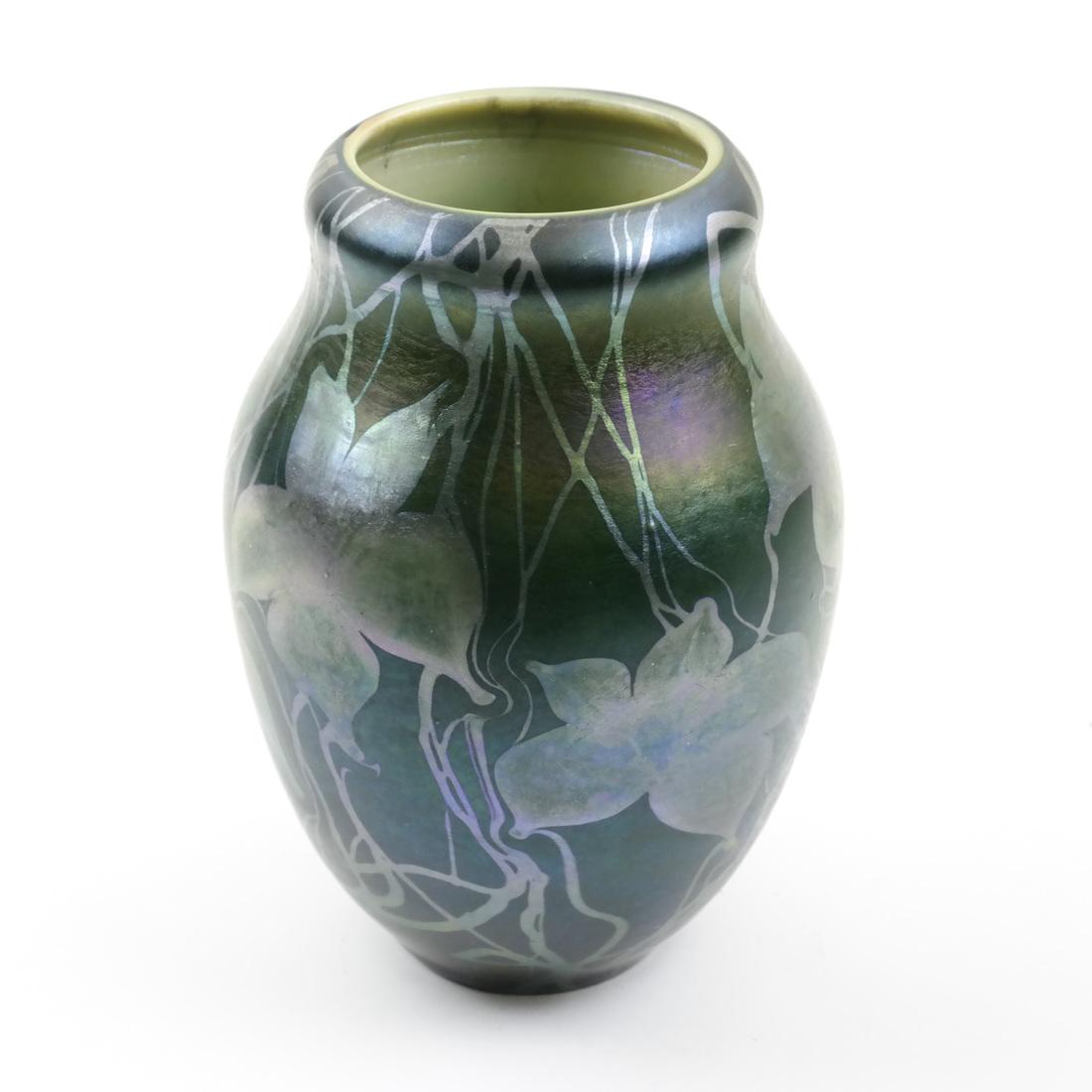 Tiffany Studios NY Art Glass Vase L.C.T U5067 (1 of 6)