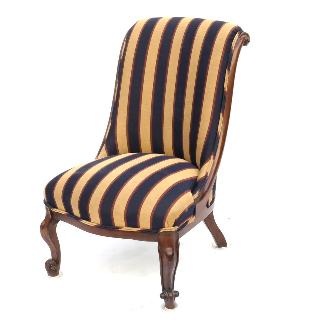 Victorian Slipper Chair (1 of 6)