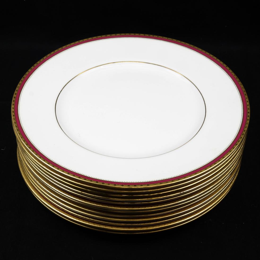 Twelve Minton, England Dinner Plates (1 of 5)