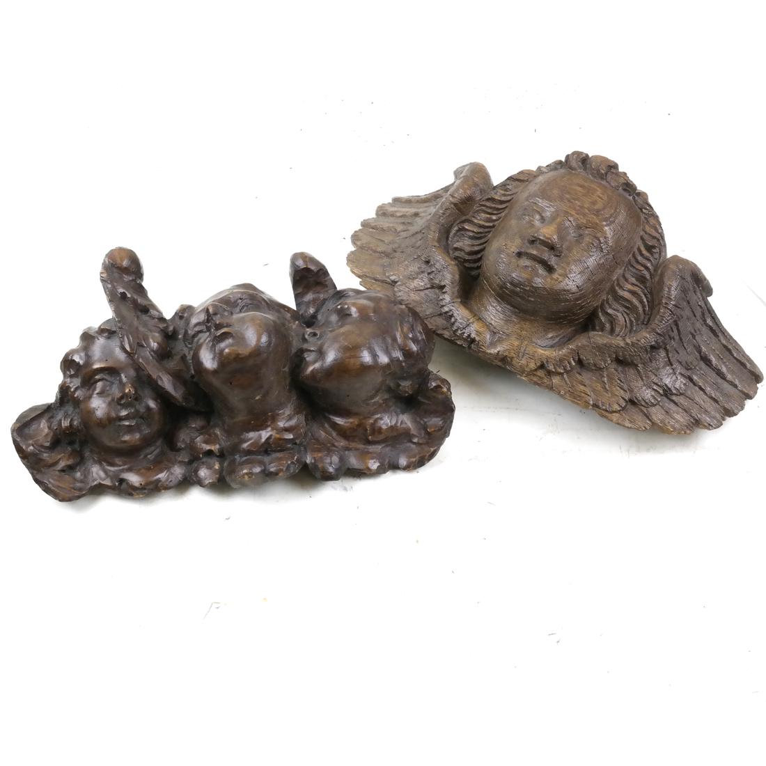 Two Putti Wall Sculptures (1 of 5)