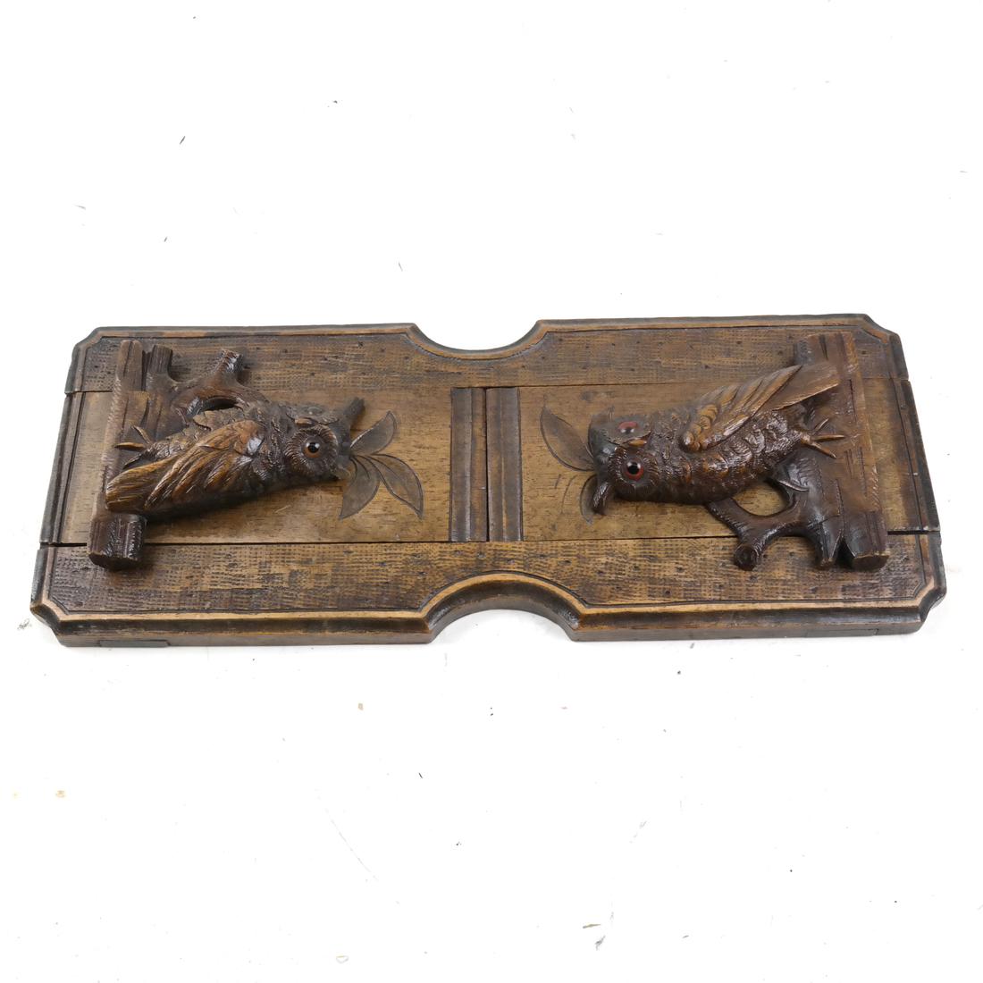 Black Forest Sculpture Owl Book Rack (1 of 5)