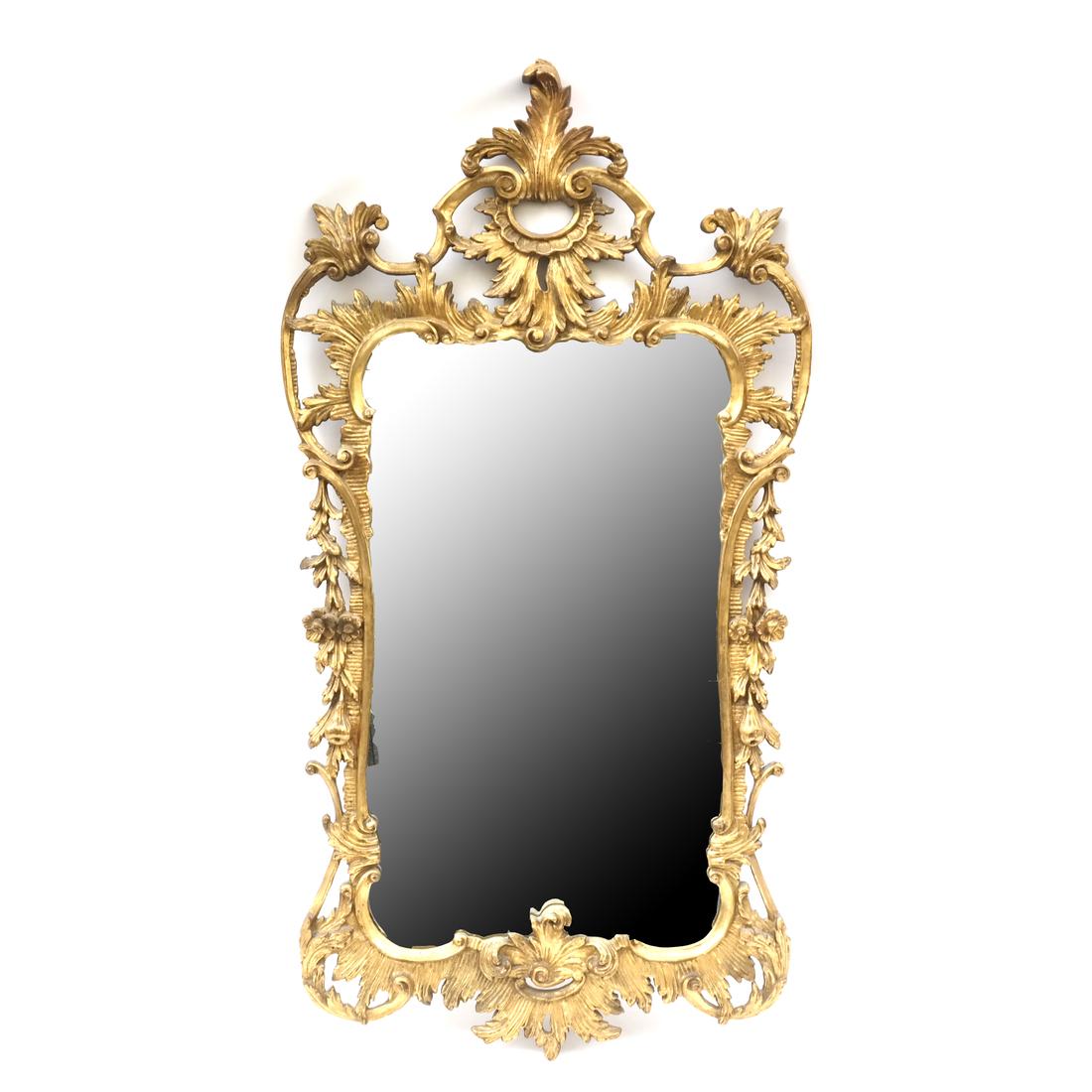 Gilt French-Style Composite Mirror (1 of 8)