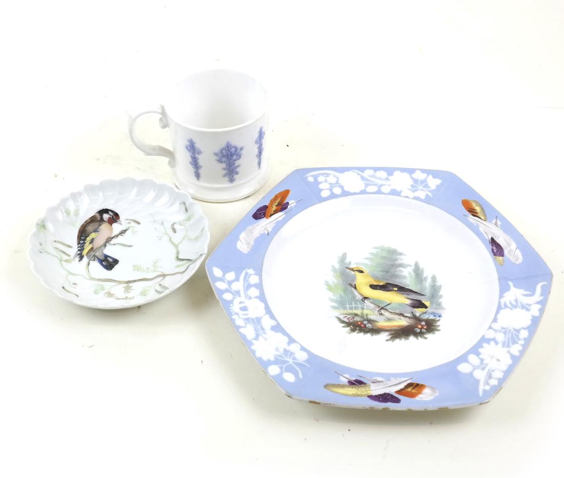 Three Piece Porcelain Group (1 of 6)