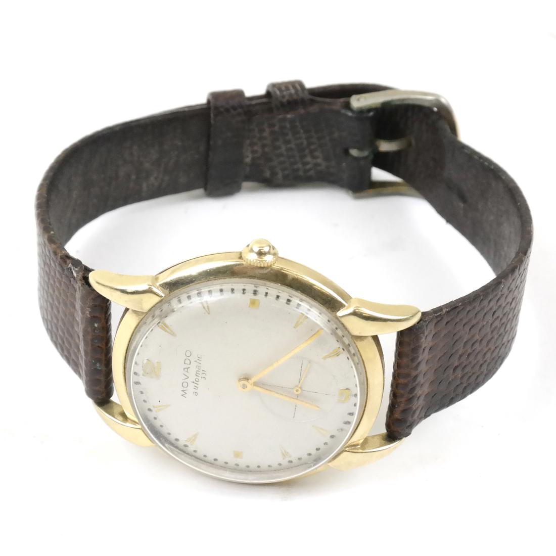 Movado Automatic 331 Wrist Watch, 14k (1 of 5)