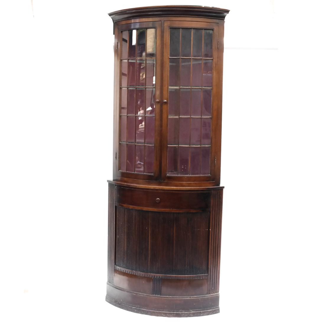 Two-Part American Corner Cabinet (1 of 8)