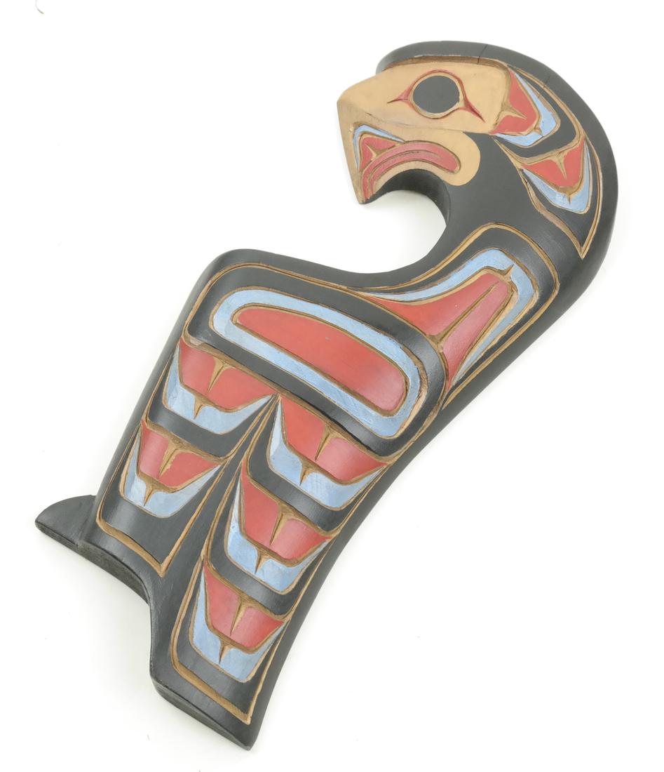 Northwest Coast Carved Eagle (1 of 5)