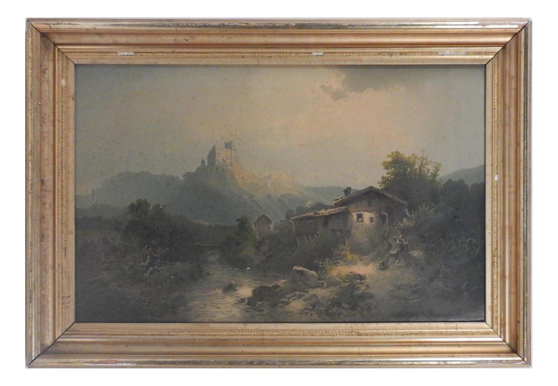 Miller Landscape-Figures at a Farm House (1 of 7)