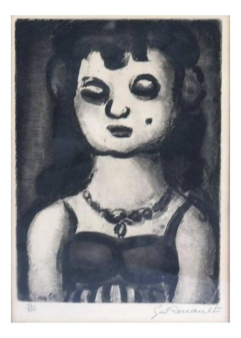 Georges Rouault, Young Girl - Lithograph (1 of 6)