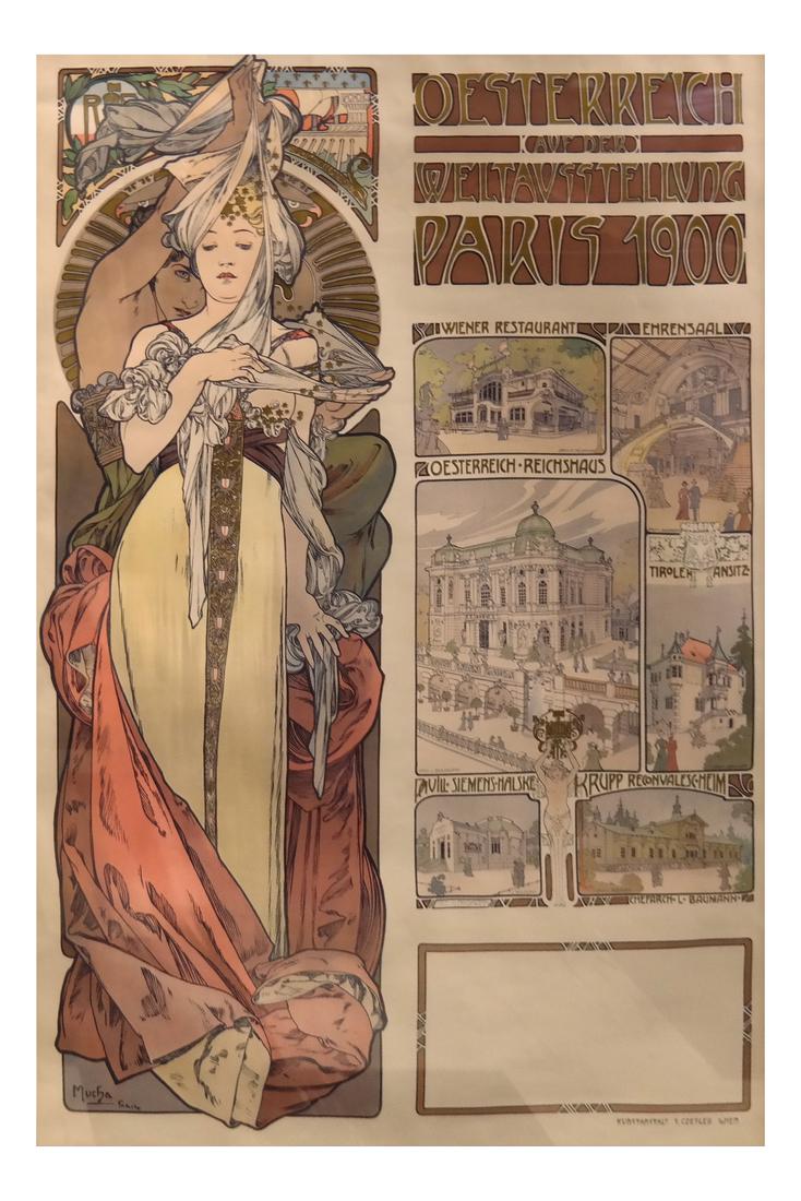 Alphonse Mucha, Poster - Paris 1900 (1 of 7)