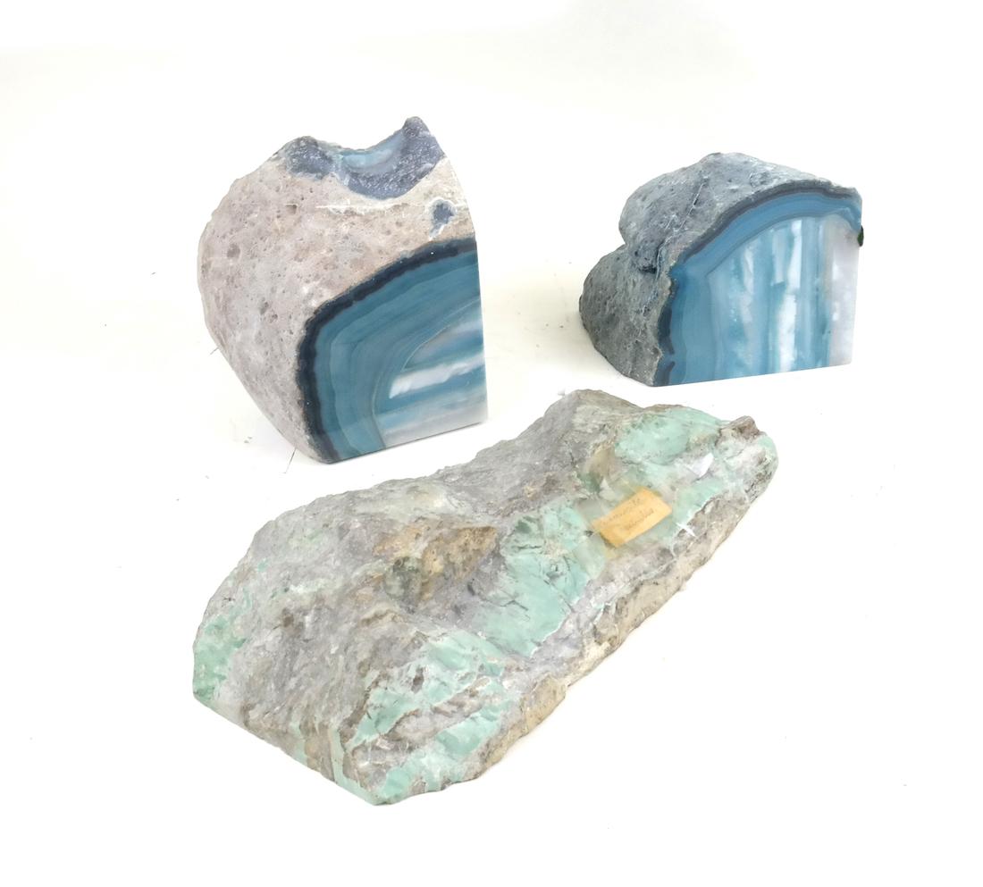 Three Mineral Specimen Stones (1 of 6)