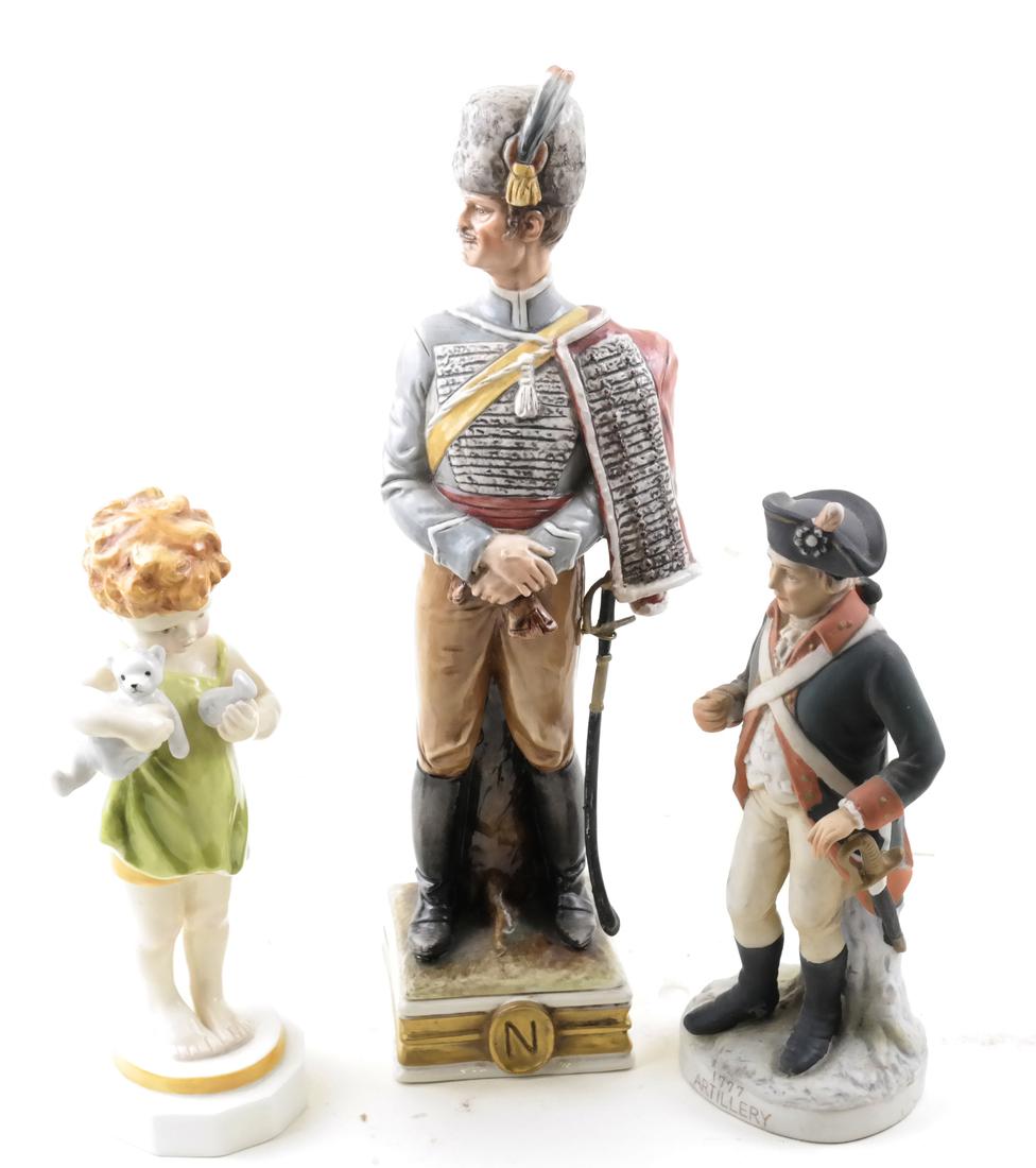 Three Sculptures: Soldiers, and a Girl (1 of 9)