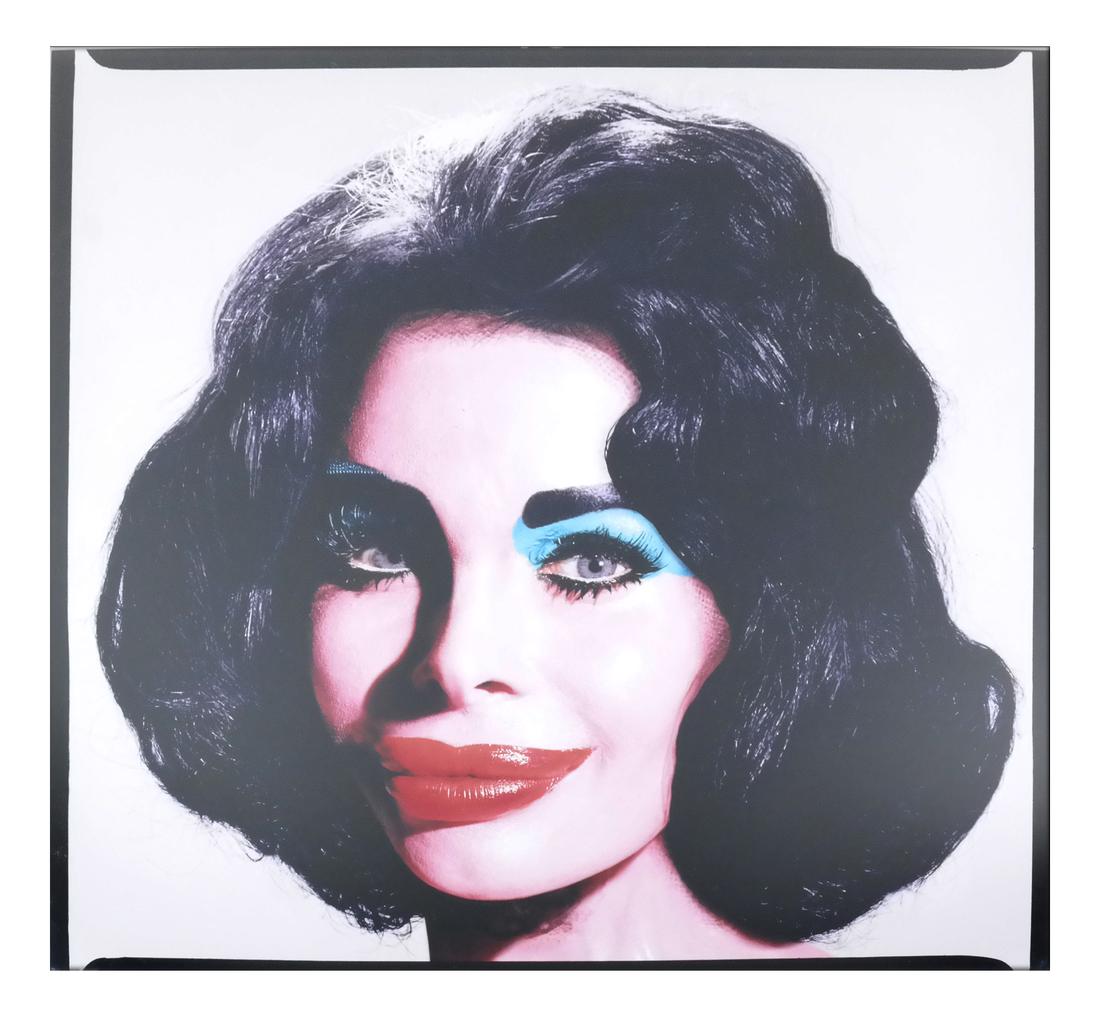 After David LaChapelle, "Amanda as Liz Taylor" (1 of 8)