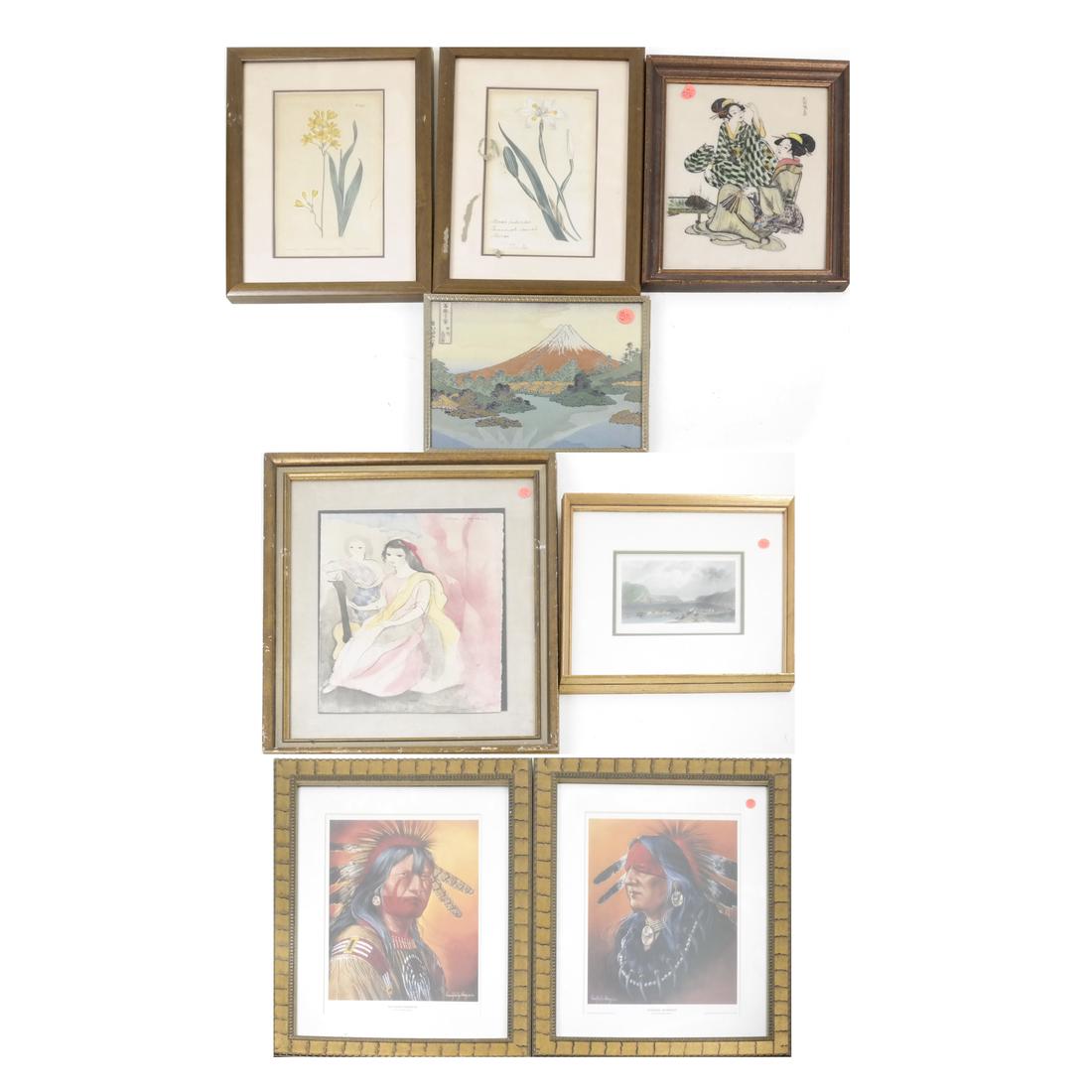 Lot of Art - Originals and Prints, Ten Works (1 of 4)