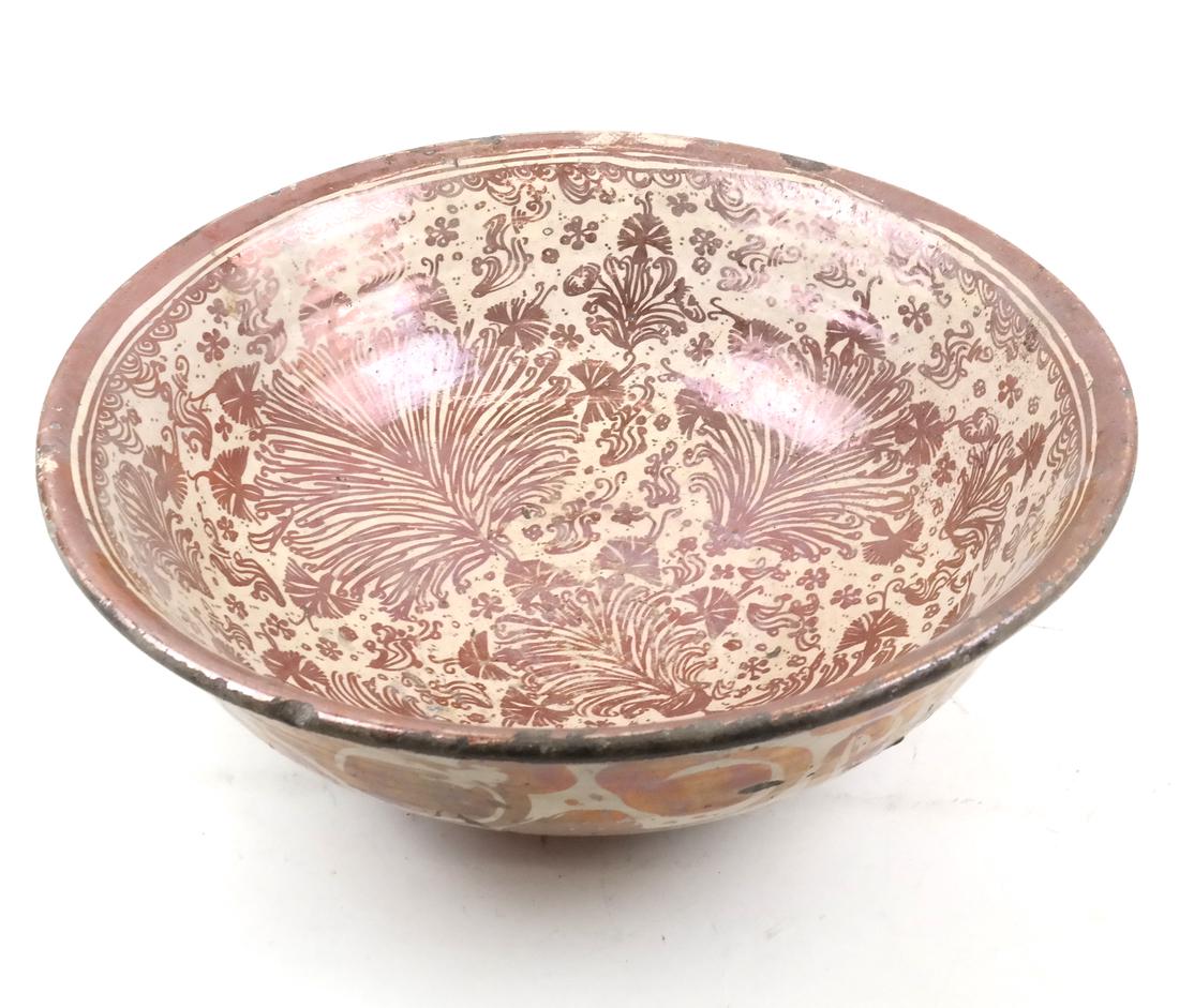 Antique Ceramic Decorated Bowl (1 of 5)